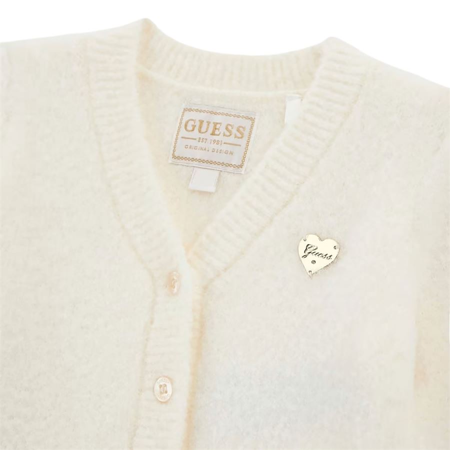 Cardigan con abbottonatura frontale Guess Kids | K4BR04/Z3220G012